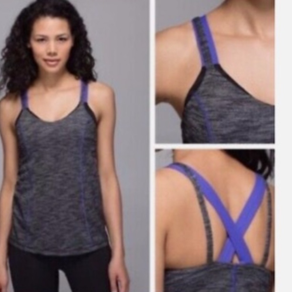 Lululemon run for gold tank like new!